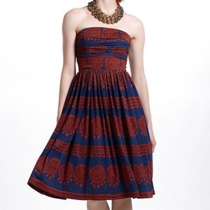 Anthropologie Girls From Savoy Dress